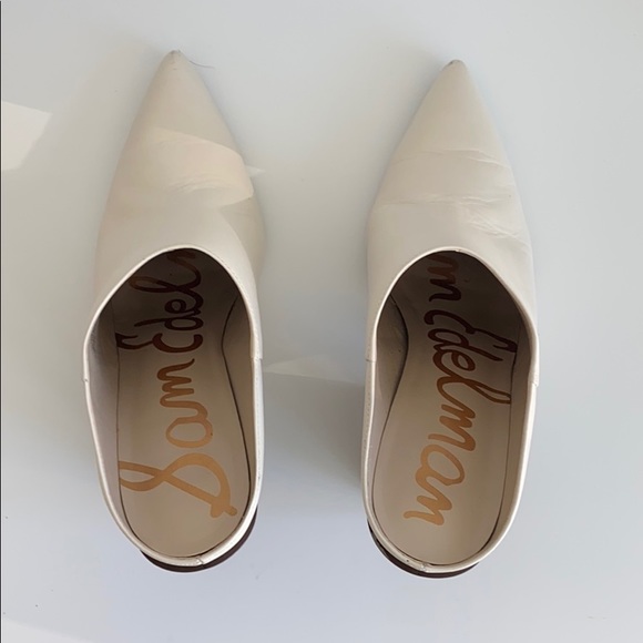 Sam Edelman Cream Mule Clogs - sz 8.5 - Picture 4 of 9